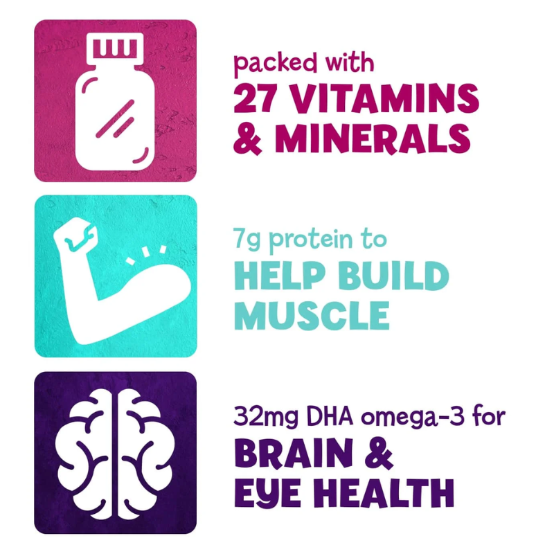 PediaSure Grow & Gain with Immune Support, Kids Protein Shake, 7g Protein, Banana 8-fl-oz Bottle, 6 Count (6)