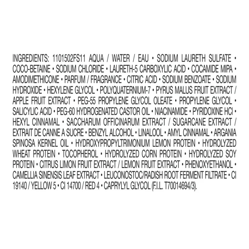 Garnier Fructis Sleek & Shine Smoothing Shampoo with Plant Keratin, 33.8 fl oz (2)