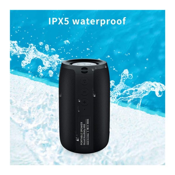 Bluetooth Speaker,MusiBaby Speaker,Outdoor,Wireless,Waterproof,Portable Speaker,Dual Pairing,Bluetooth 5.0,Loud Stereo,Booming Bass,1500 Mins Playtime Wireless Speaker for Home,iPhone,Pa (5)