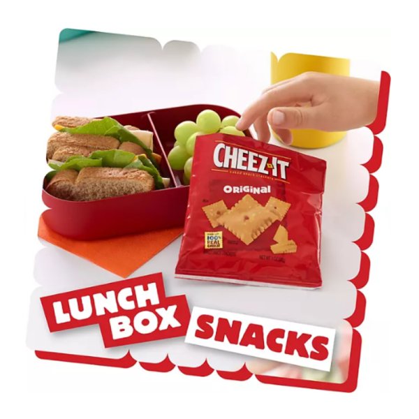 Cheez-It Baked Snack Cheese Crackers, Original (67.5 oz. box , 45 ct (1)