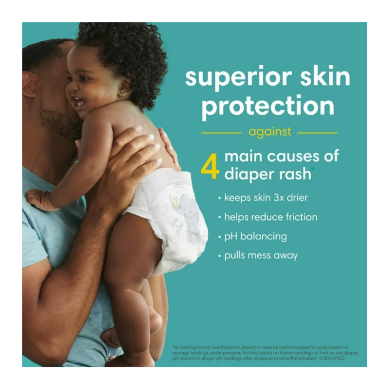 Pampers Swaddlers Diapers, Size 3, 78 Count (4)