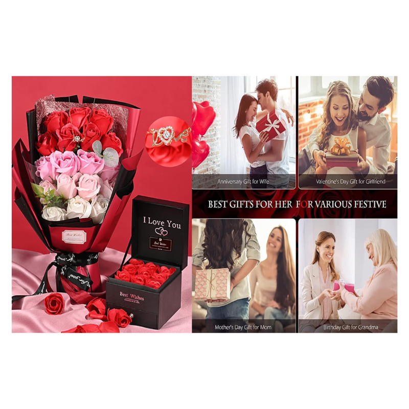 Roses Bouquet Artificial Flower (2)