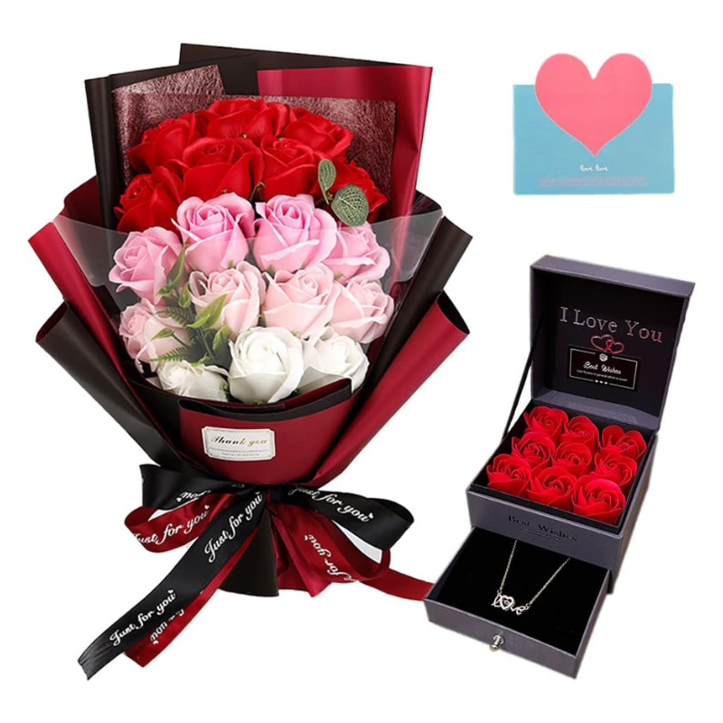 Roses Bouquet Artificial Flower (3)