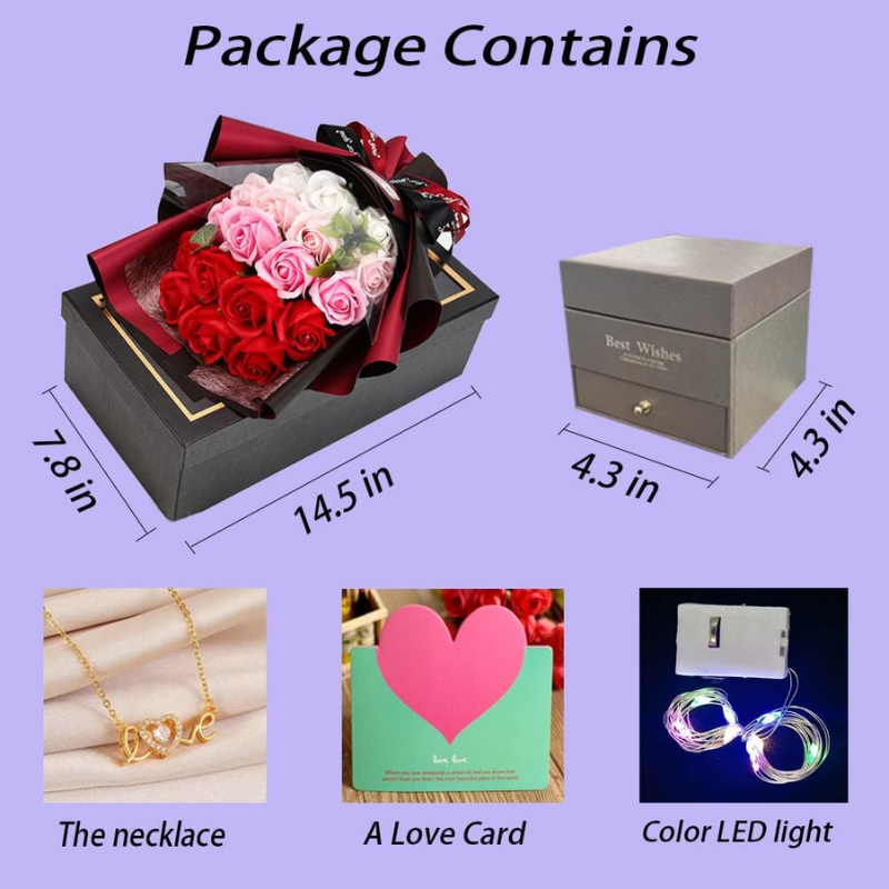 Roses Bouquet Artificial Flower (4)