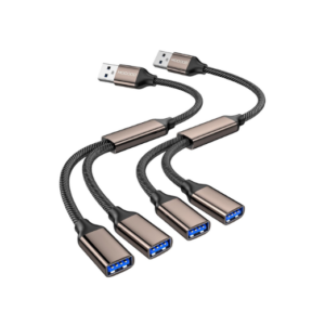 MOGOOD USB Splitter 1 in 2 Out,USB 3.0 Splitter Y Cable